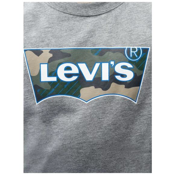 Levi’s Boys’ 2-pack Long Sleeve Tees Black & Gray Size: 5/6 T-shirt - Picture 3 of 3
